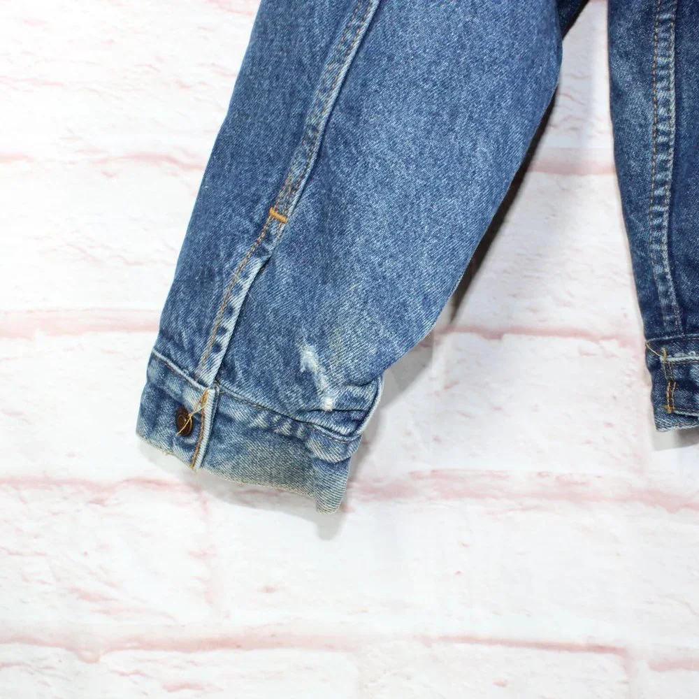 Levi's Mens Blue Cotton Polyester Lined Denim Jacket Size XL - Picture 7 of 12